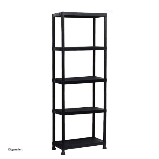 Standregal belastbar bis 25 kg pro Fach für Keller, Garage und Haushalt 
