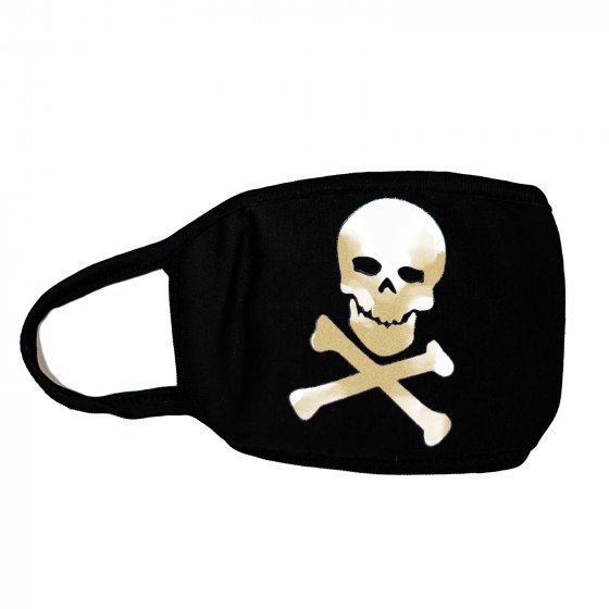 Mund-Nasen-Bedeckung Crazy Skull