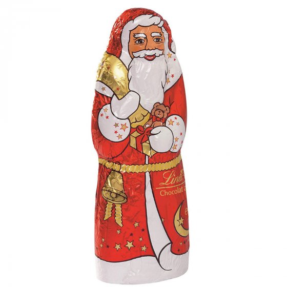 Lindt Weihnachtsmann Hohlfigur aus Alpenmilchschokolade 125g 