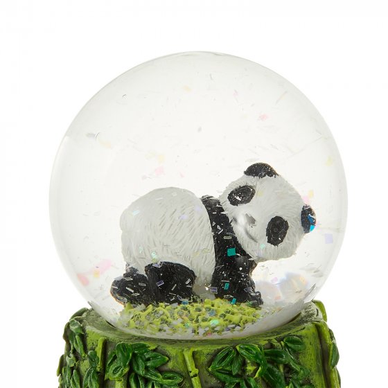 Schneekugel Panda 
