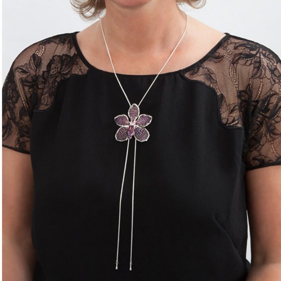 Orchideen-Collier