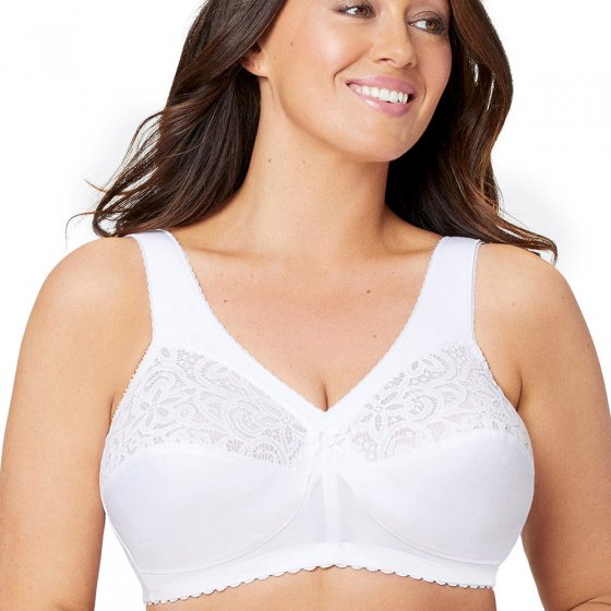 Baumwoll-BH ohne Bügel mit Magic Lift Funktion Cotton Support 