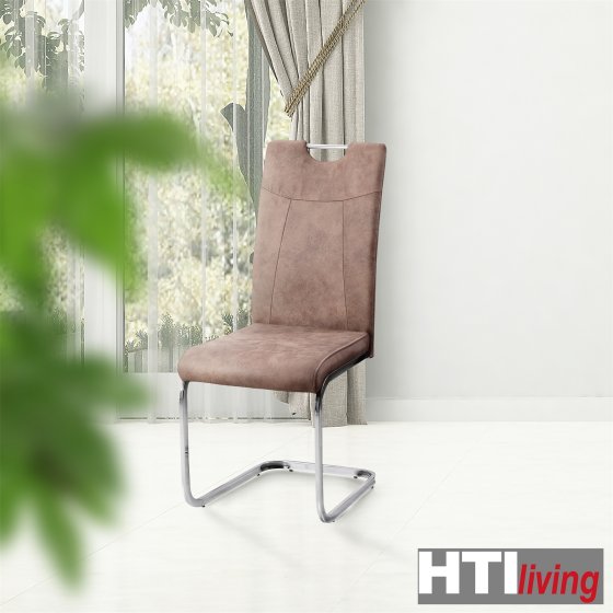 Schwingstuhl KellyC Braun 4er