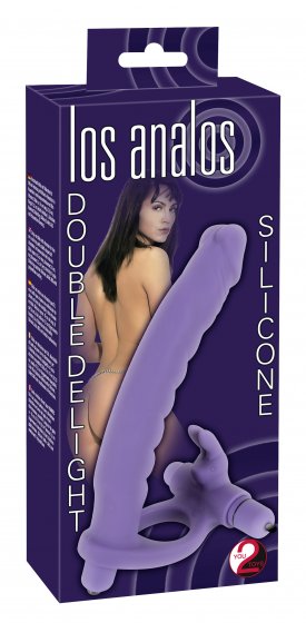 Vibrator mit Penisring Double Delight 