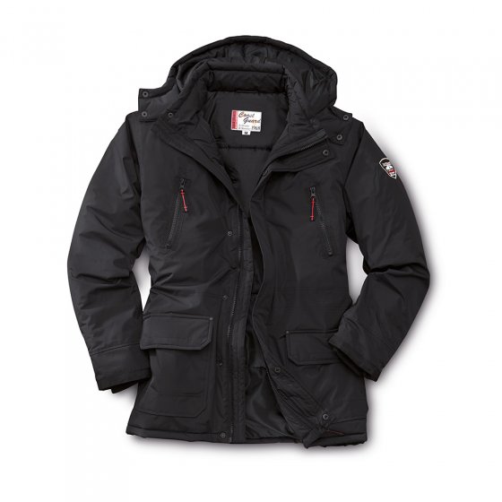 Lange Freizeitjacke"Coastguard 3XL | Schwarz