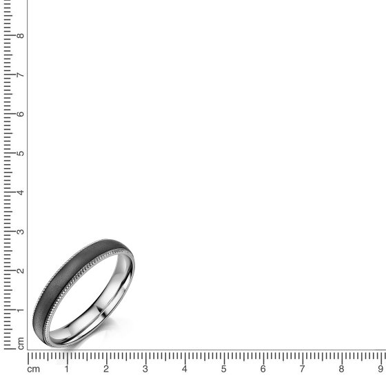 Ring Edelstahl matt/glanz 
