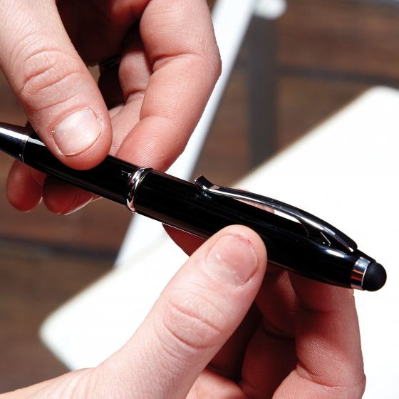 3-in-1 Mini-Taschenlampe „Kuli”