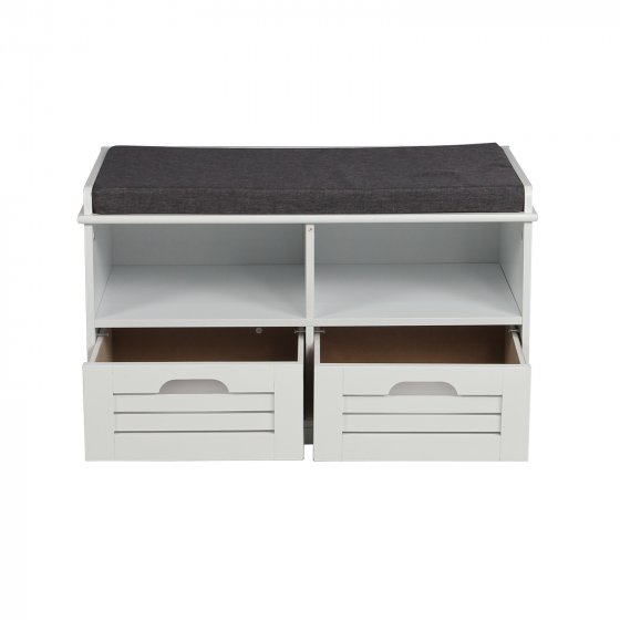 Schuhbank mit 2 Schubladen Kara 