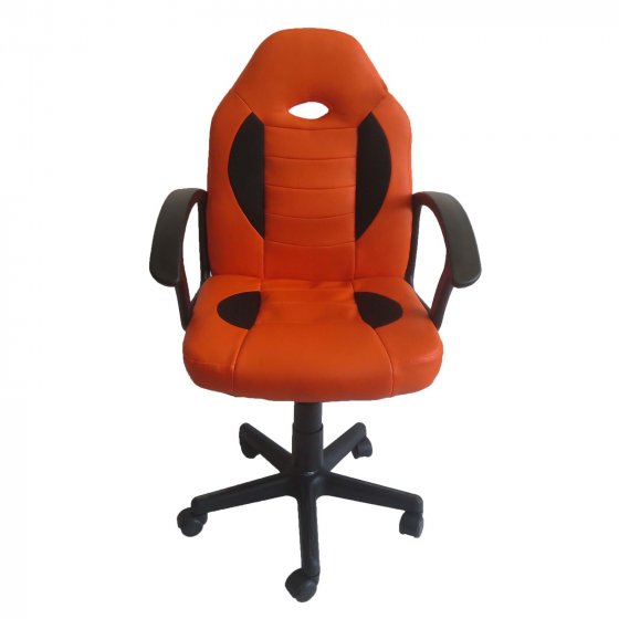 Schreibtischstuhl höhenverstellbar Daytona Junior Orange 