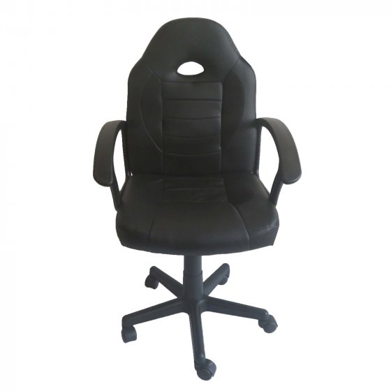 Schreibtischstuhl höhenverstellbar Daytona Junior Schwarz 