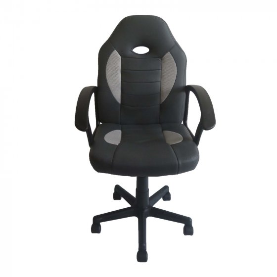 Schreibtischstuhl höhenverstellbar Daytona Junior Anthrazit-Grau 