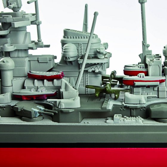 Modellschiff Tirpitz 