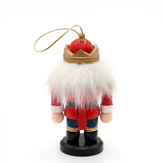 Holz Nussknacker 3er Set zum Anhängen 