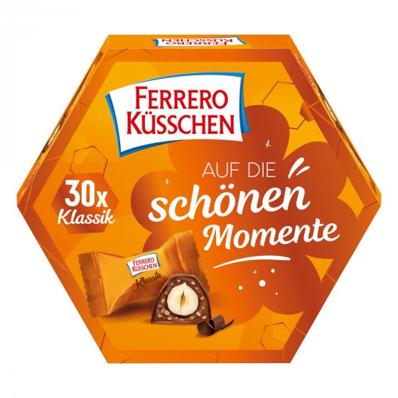 Ferrero Küsschen Klassik Nusspralinen-Spezialität Packung 267g 