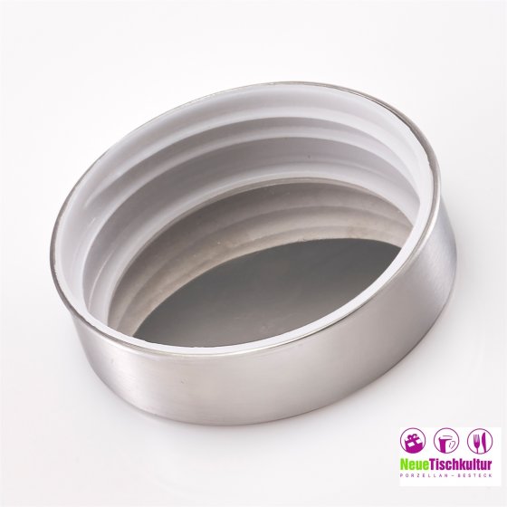 Vorratsglas  eckig Edelstahldeckel 