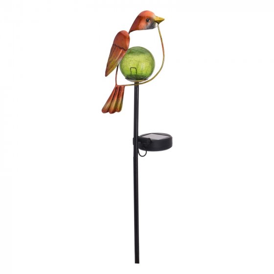 Solarlampe Gartenstecker Vogel