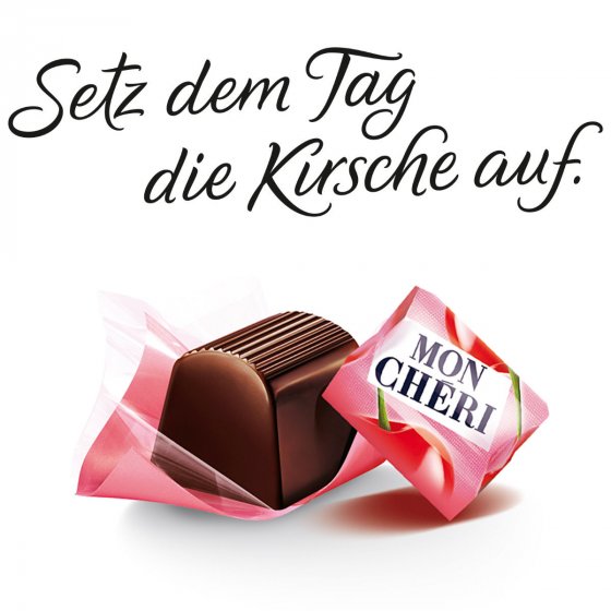 Mon Cheri 15 Riegel mit 5 einzeln verpackten Pralinen 52g 15er Pack 