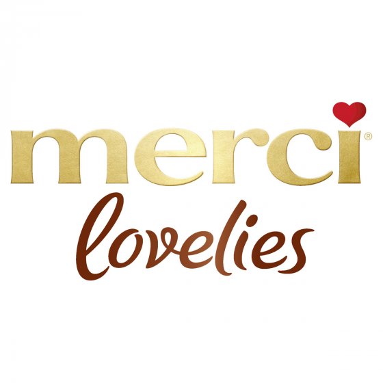 Merci Lovelies Creamy verpackte Pralinen 4fach sortiert 185g 