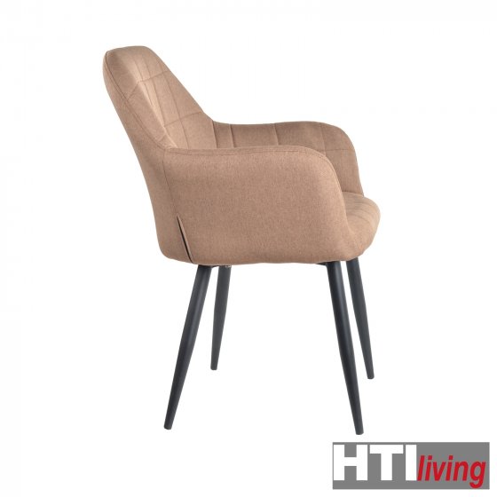 Stuhl Albany Webstoff Braun 