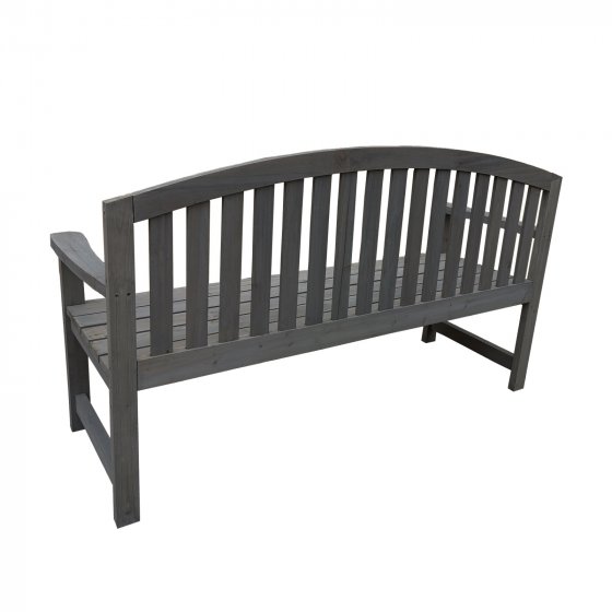 Gartenbank Anthrazit Heidi 