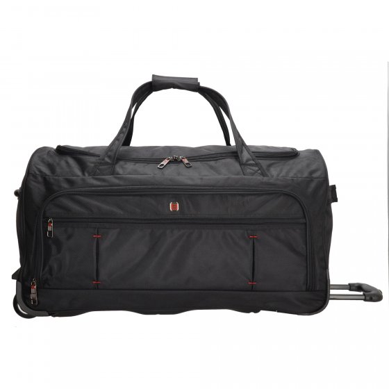 Reisetasche mit Rollen 65 Schwarz