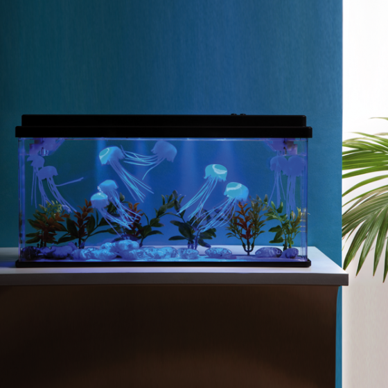 Magisches Quallenaquarium