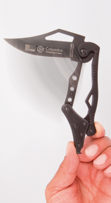 Columbia-Messer mit Schwungmechanismus 