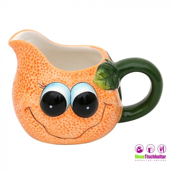Keramik Milchkännchen Früchte 