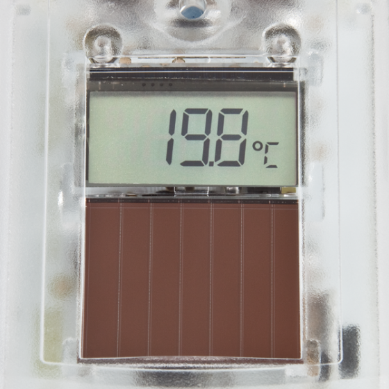 Solar-Temperaturstation 