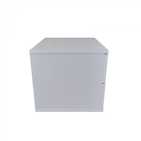 Nachtschrank 2er Set Weiß Nina 