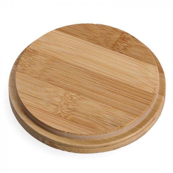 Vorratsdose Metall mit Holzdeckel 1000 ml 