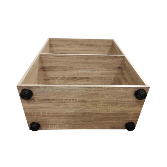 Standregal Nina mit 2 Fächern Sonoma 