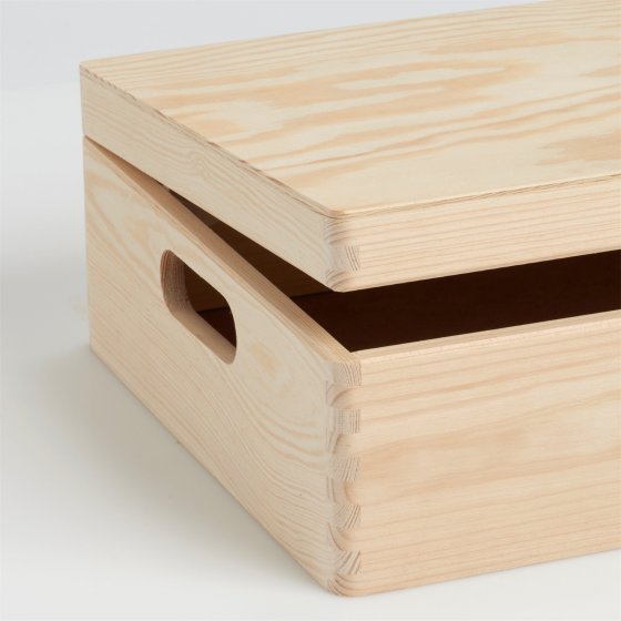 Allzweckkiste mit Deckel Ordnungsbox 40x30x14 