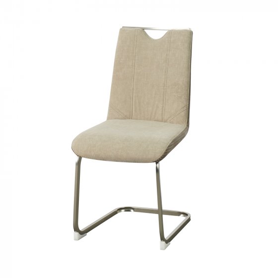 Schwingstuhl Taupe/Cord 2er Set Emrys 