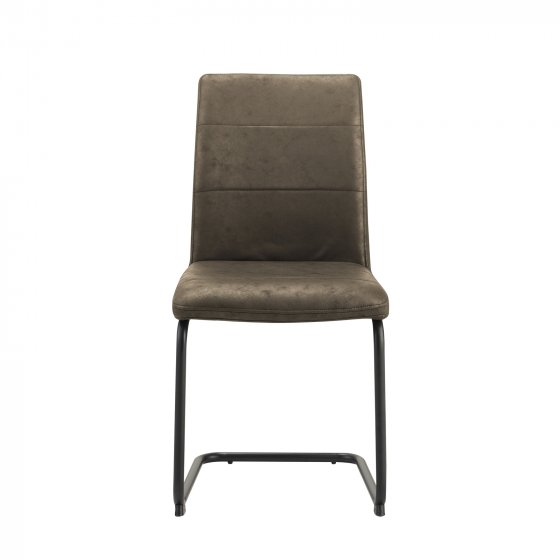 Schwingstuhl Antikhellbraun 2er Set Enie 