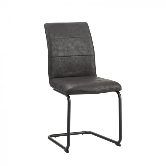 Schwingstuhl Antikanthrazit 2er Set Enie 