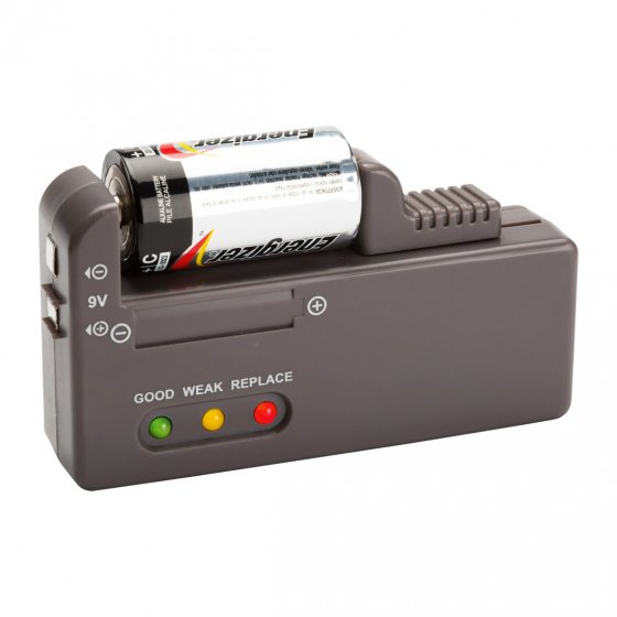Batterie-Aufbewahrungsbox mit Tester 