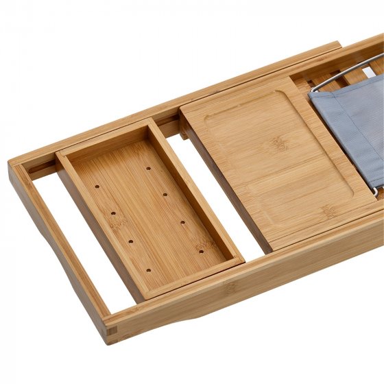 Badewannenablage Holz ausziehbar 