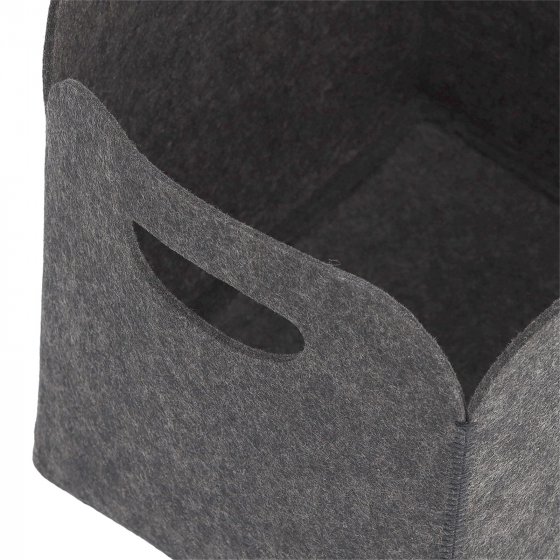 Filzkorb anthrazit hoch 