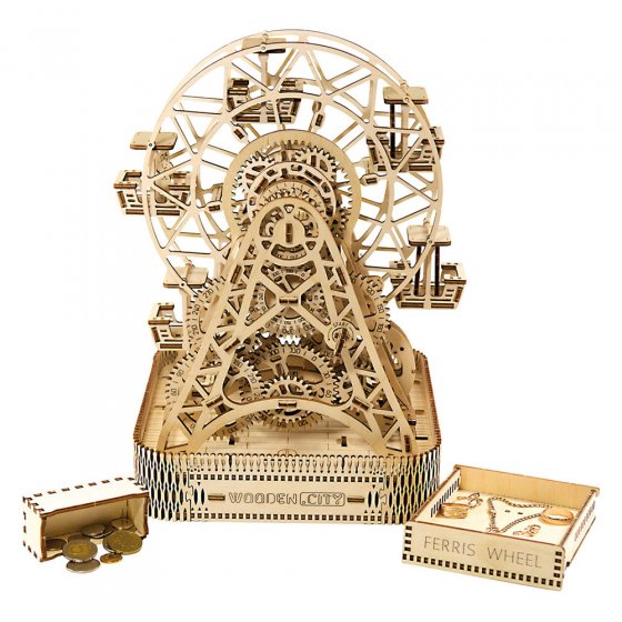 Holzmodell „Kinetisches Riesenrad“ 