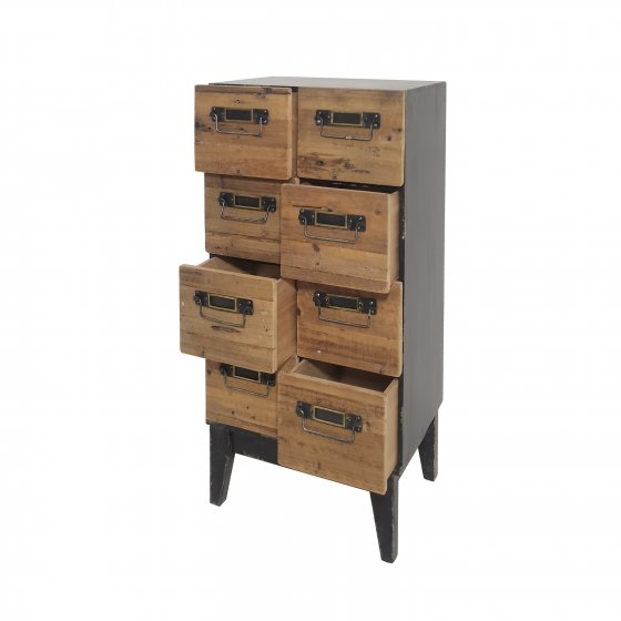 Kommode Imelda 8 Schubladen 