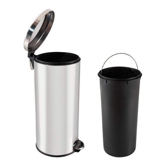 Pedalmülleimer Edelstahl Jannik 30 Liter 