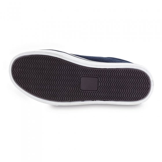 Stretchslipper a. Leder,Marine 44 | Marine