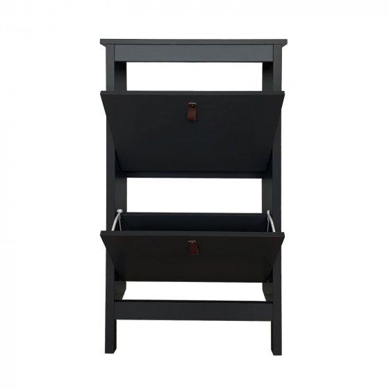 Schuhschrank Hayet Schwarz 