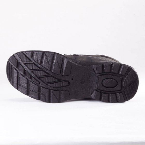 Klettstiefel mit Warmfutter 45 | Dunkelgrau