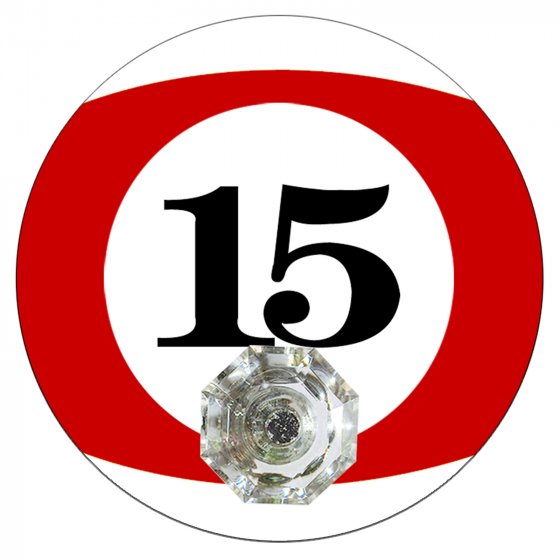 Wandhaken 4er-Set Billard 