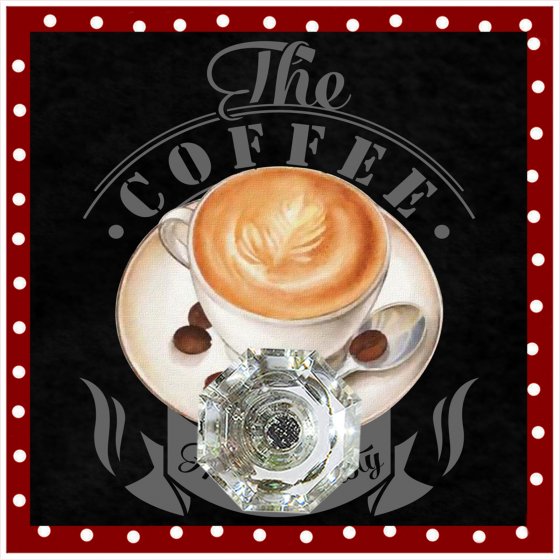 Wandhaken 4er-Set Coffee 