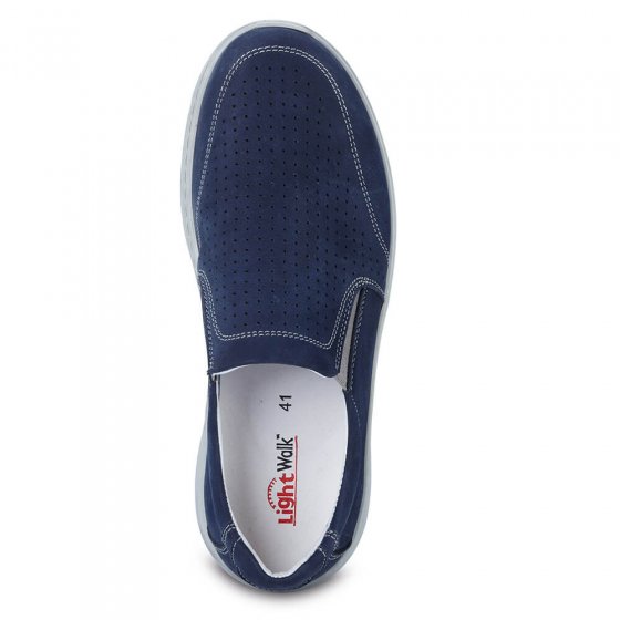 Lightwalk Stretchslipper, blau 43 | Blau