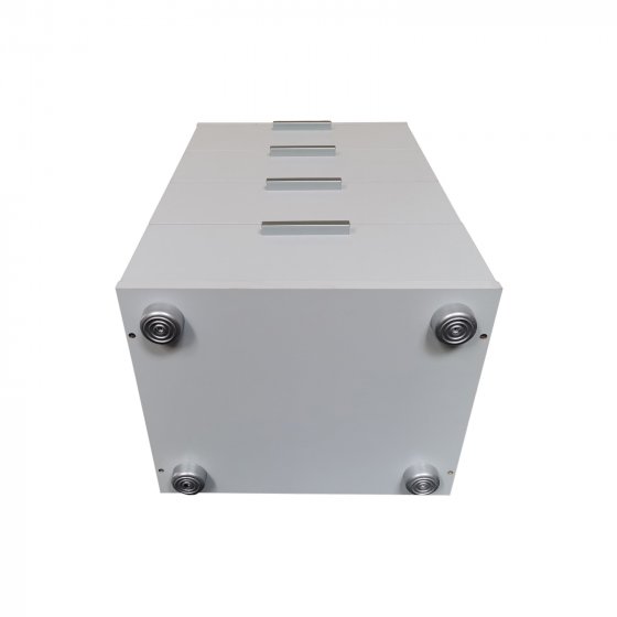 Nachtkommode 4 Schubladen Nina Weiß 