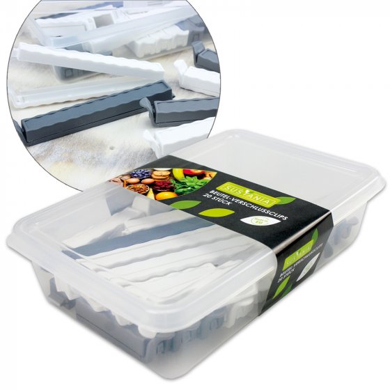 Beutelverschluss Clips 20 Stück 